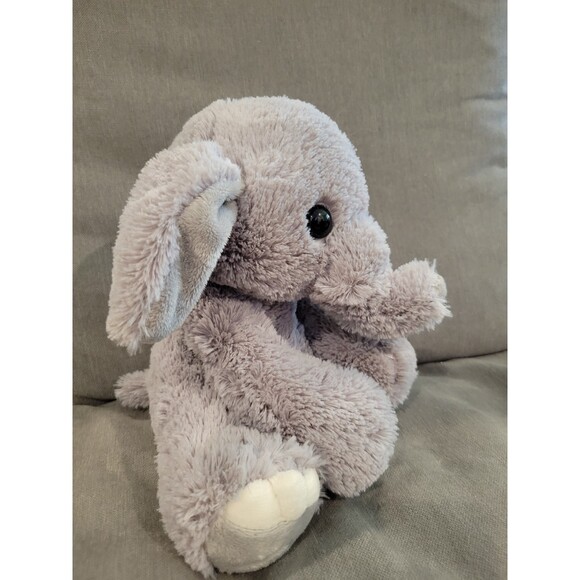 Aurora Lil Benny Phant Grey Elephant 10" Plush NEW WITH TAGS Soft Sitting Plush - Picture 7 of 8